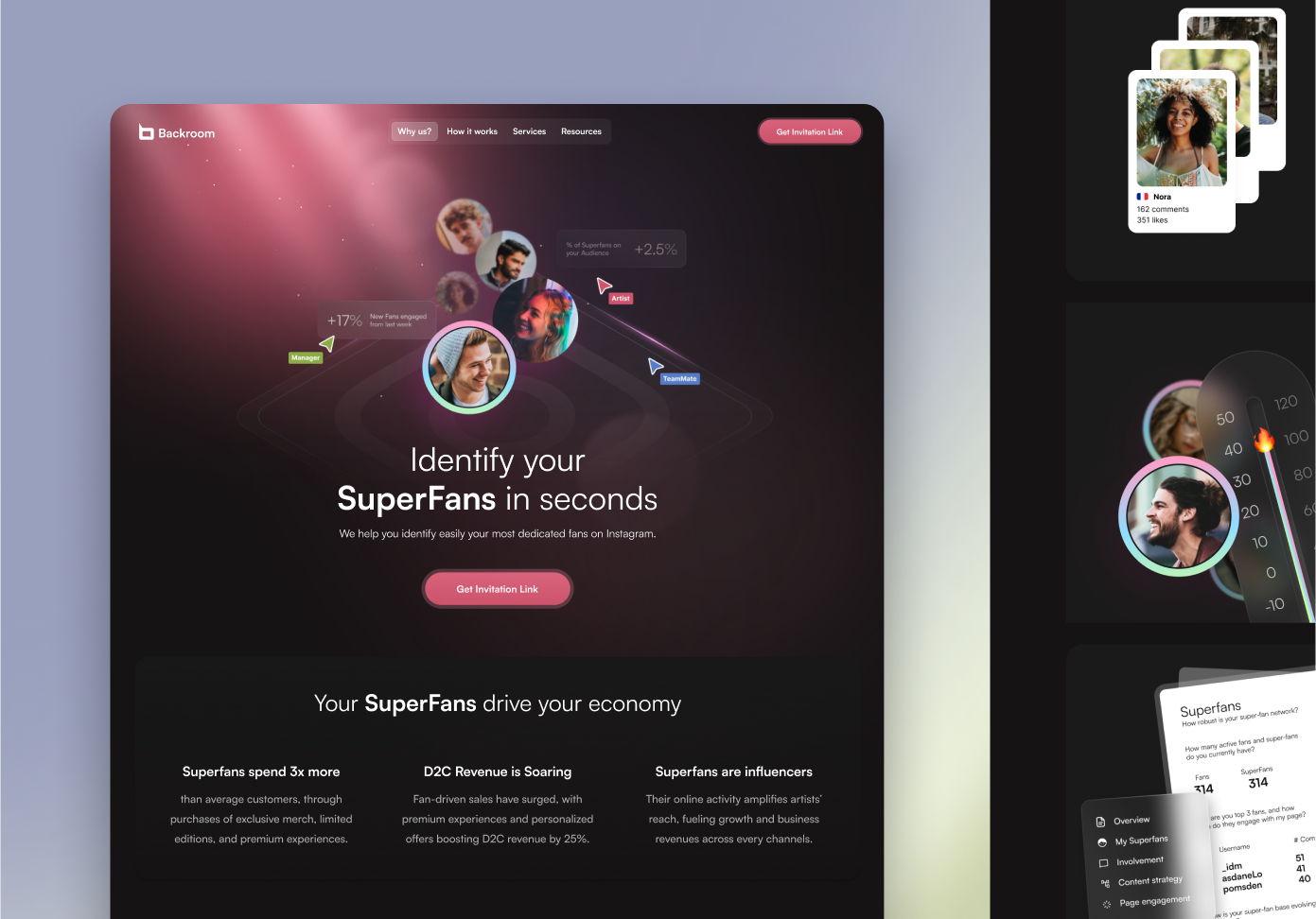 I designed a website in Figma → Framer, plus a pitch deck and explainer video. That's giving the team credible materials to pitch confidently, showcase value, and spark early interest.